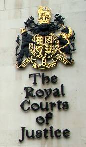 The Royal Courts of Justiceエンブレム
